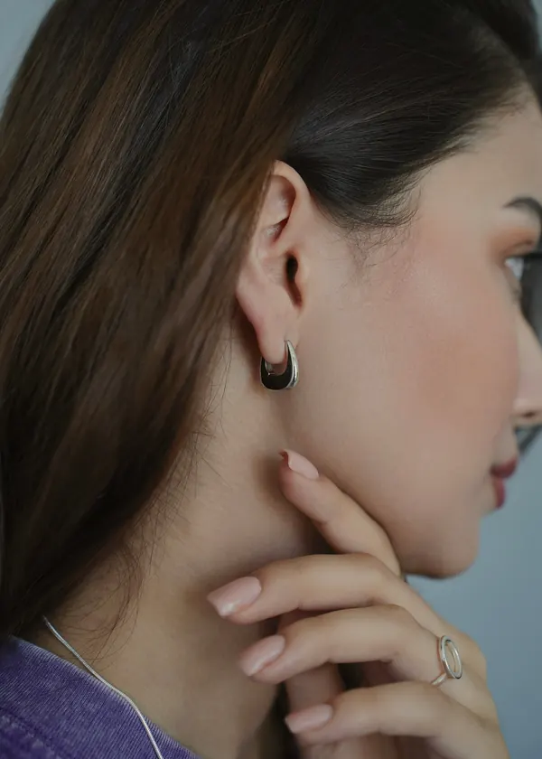 EDGE POD EARRINGS, photo 3
